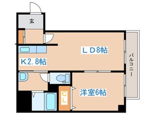 カ－ムシティ８２１の物件間取画像